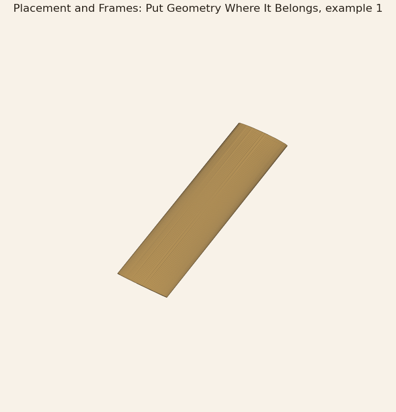 Rendered output for Placement and Frames: Put Geometry Where It Belongs, example 1